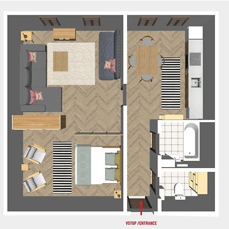 Apartman Pod Valdickou Branou Jičín Buitenkant foto